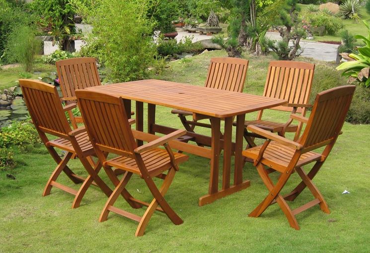 arredo giardino legno